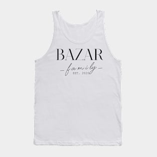 Bazar Family EST. 2020, Surname, Bazar Tank Top